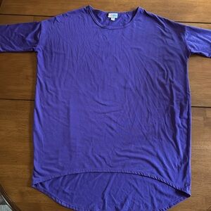 Lularoe Irma Solid Purple Size Small